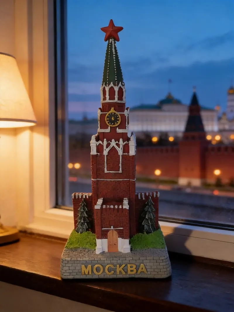 Спасская башня, миниатюра на подставке